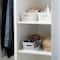 Simplify Small Herringbone Storage Basket, 3ct.